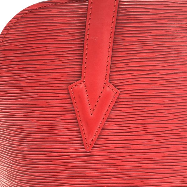 37325711 10 Louis Vuitton Rusac Castilian Leather Shoulder Bag Red