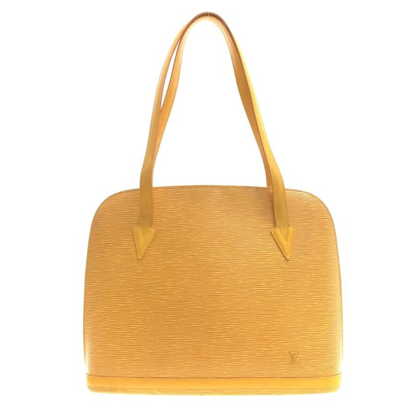 37325712 1 Louis Vuitton Rusac Leather Shoulder Bag Jaune