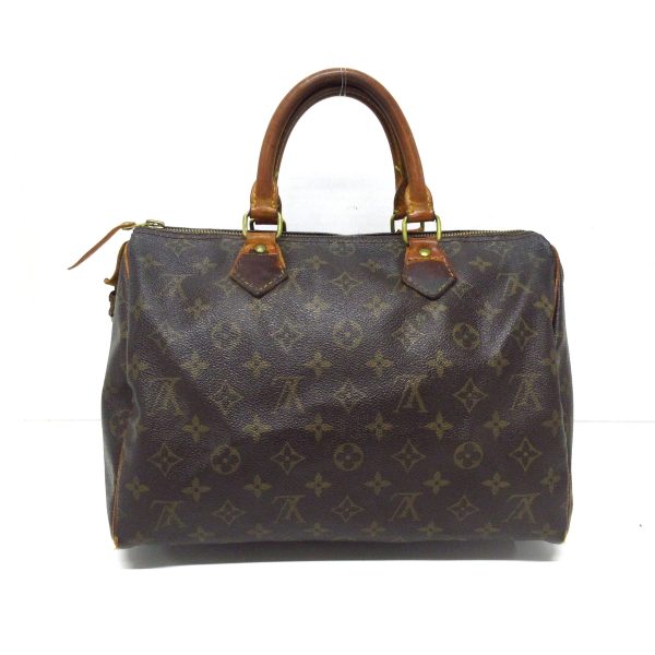 37341018 3 Louis Vuitton Speedy Handbag Canvas