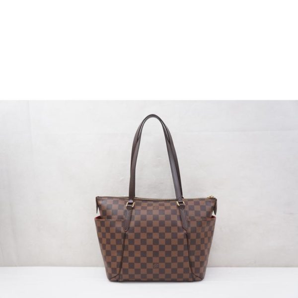 37368 2 Louis Vuitton Totally Damier Ebene Bag Brown