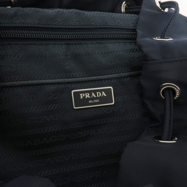 37535 8 12 Prada Backpack Rucksack Navy