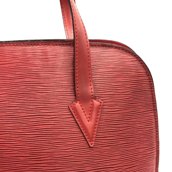 37563966 10 Louis Vuitton Rusac Castilian Leather Shoulder Bag Red