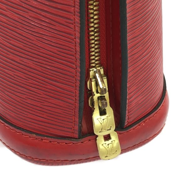 37563966 11 Louis Vuitton Rusac Castilian Leather Shoulder Bag Red