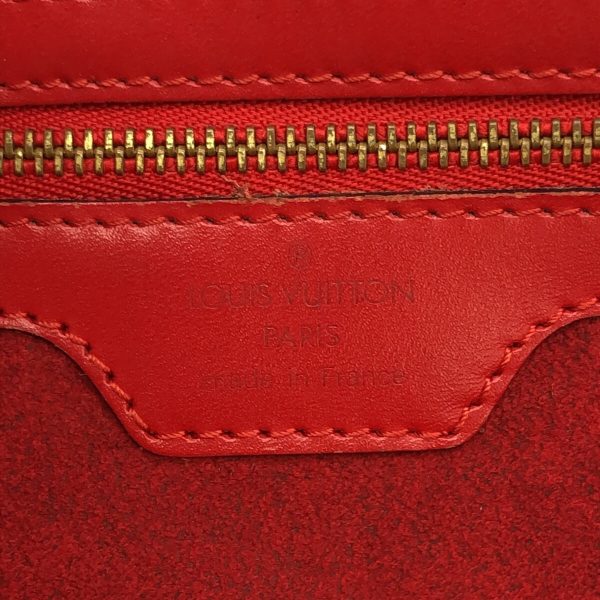 37563966 7 Louis Vuitton Rusac Castilian Leather Shoulder Bag Red