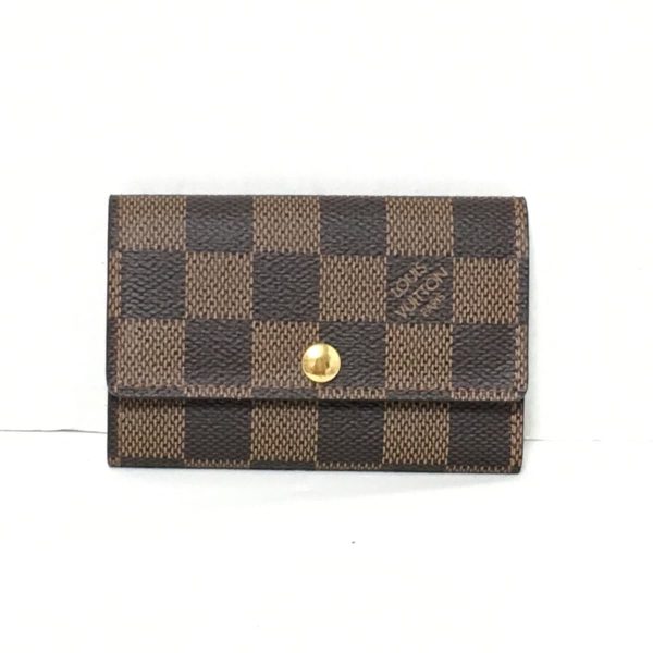 37591527 1 Louis Vuitton Multicle Key Case Canvas Brown