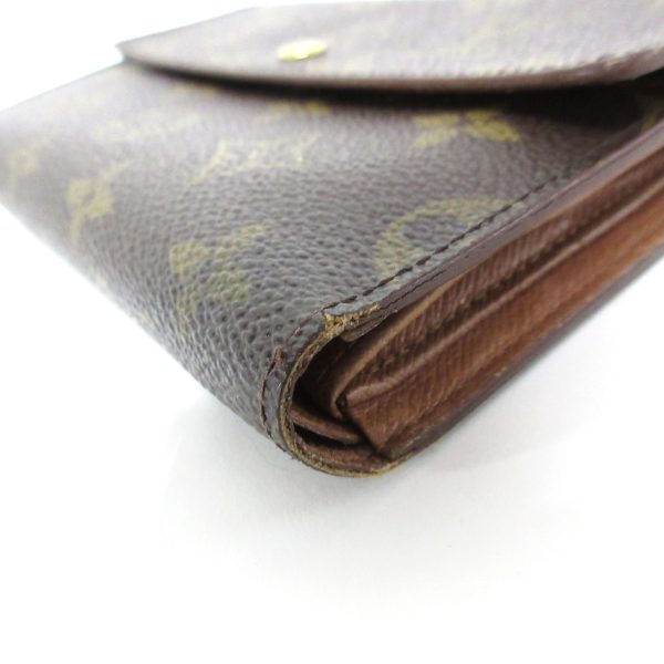 37606766 11 Louis Vuitton Trifold Wallet Monogram Canvas Brown