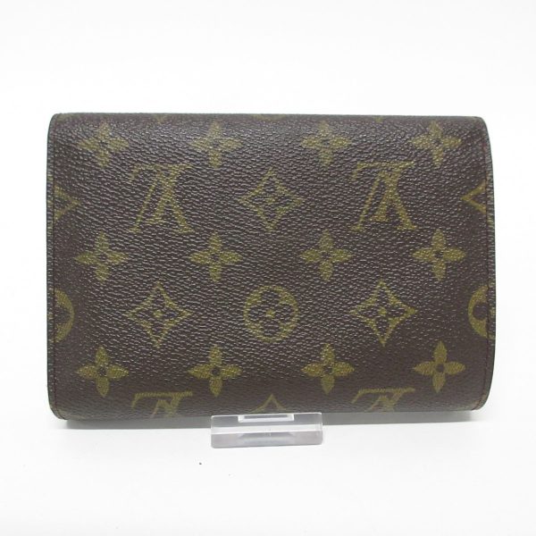 37606766 2 Louis Vuitton Trifold Wallet Monogram Canvas Brown