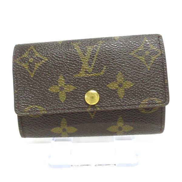 37611448 1 Louis Vuitton 6 Key Case Monogram Canvas Brown