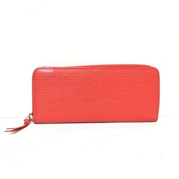 37612715 1 Louis Vuitton Portefeuille Clemence Long Wallet Leather Coquelicot