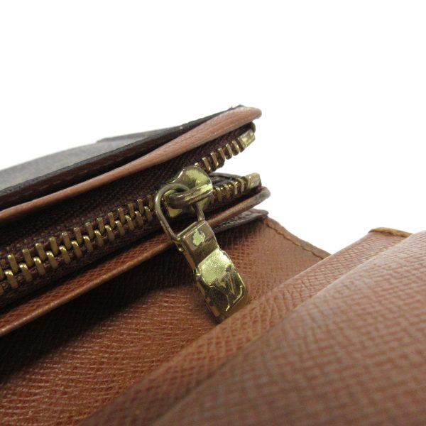 37628860 7 Louis Vuitton Porte Monet Bier Wallet Monogram Canvas Brown