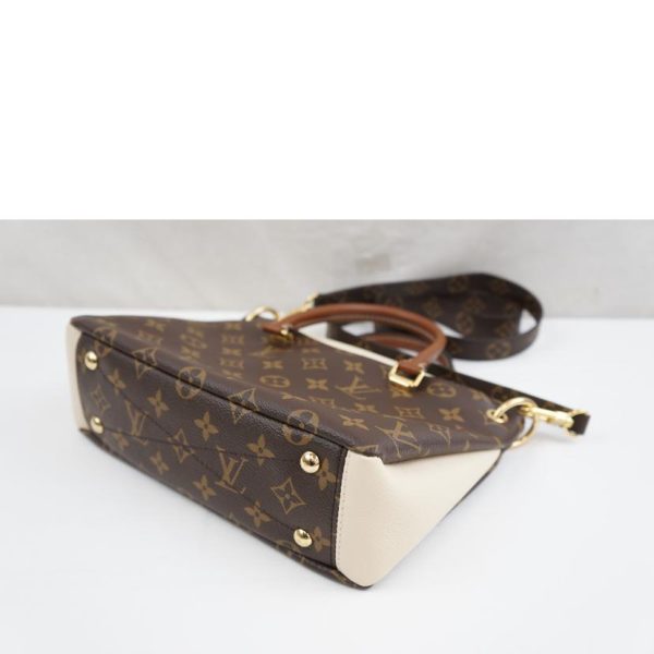 37664 5 Louis Vuitton Palas BB Monogram Shoulder Bag Brown