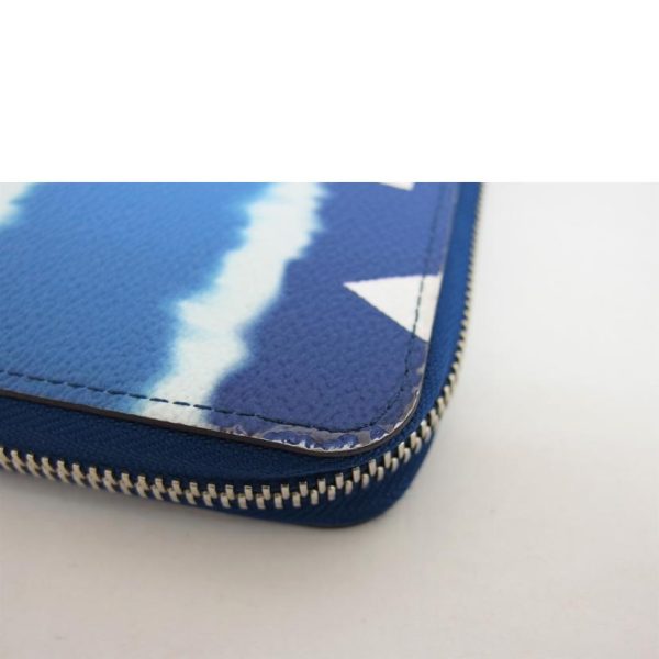 37761 6 Louis Vuitton Zippy Wallet Escal Blue