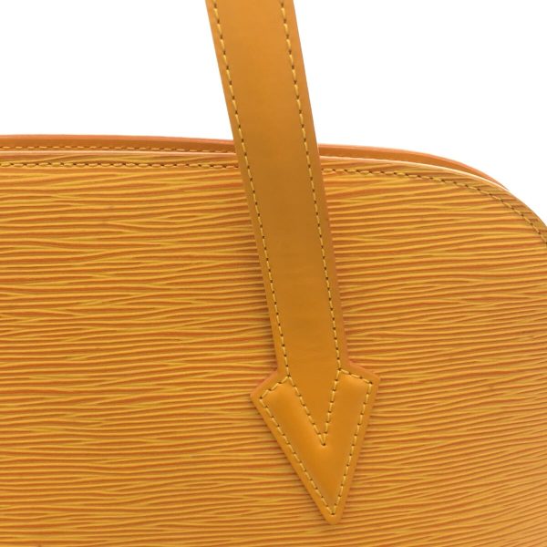 37783273 10 Louis Vuitton Rusac Jaune Leather Shoulder Bag