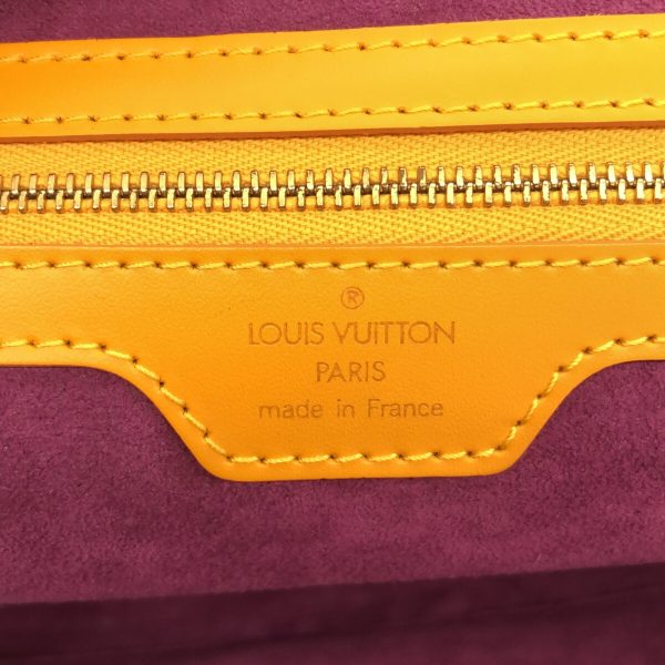 37783273 7 Louis Vuitton Rusac Jaune Leather Shoulder Bag