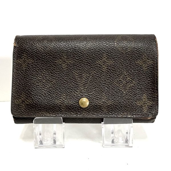 37792470 1 Louis Vuitton Porte Monet Bier Wallet Monogram Canvas Brown