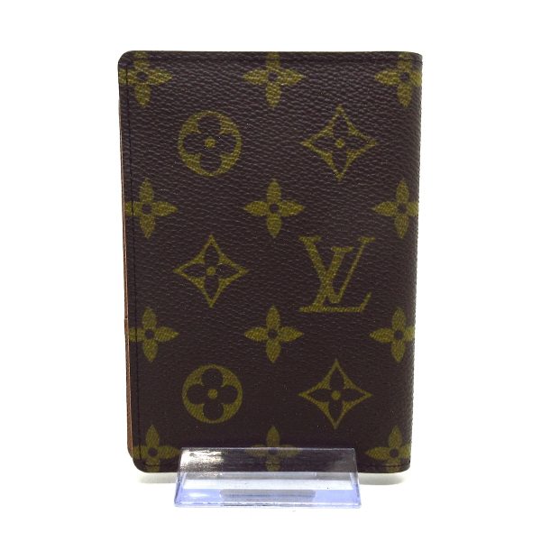 37799272 2 Louis Vuitton Couverture Passport Case Monogram Canvas Brown