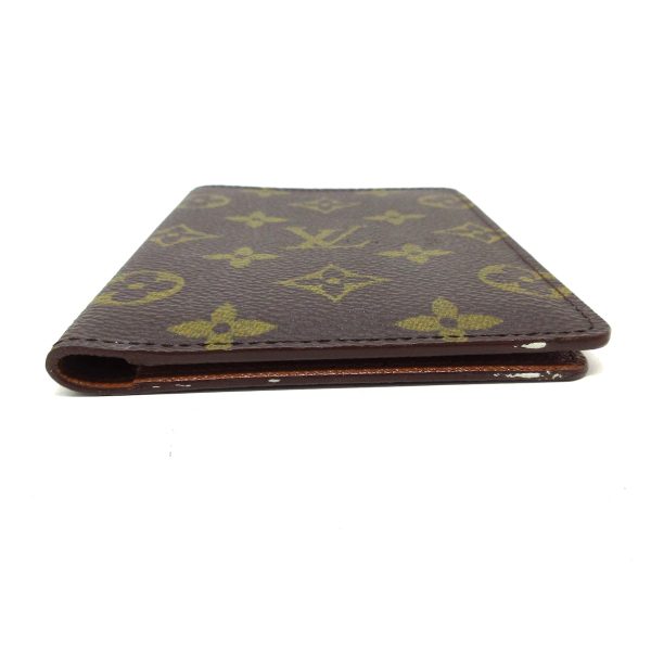 37799272 3 Louis Vuitton Couverture Passport Case Monogram Canvas Brown