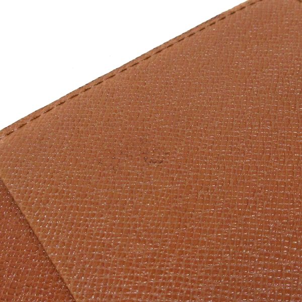 37799272 9 Louis Vuitton Couverture Passport Case Monogram Canvas Brown