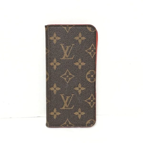 37810532 1 Louis Vuitton Iphone 7 8 Folio Mobile Phone Case Canvas Rouge