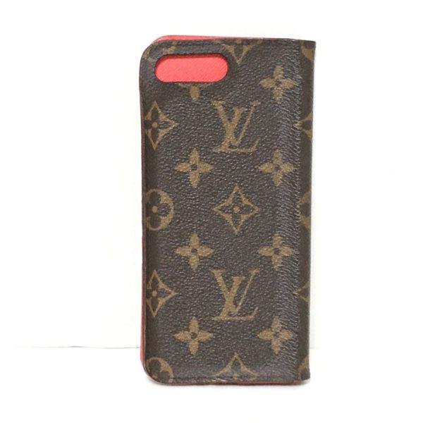 37810532 2 Louis Vuitton Iphone 7 8 Folio Mobile Phone Case Canvas Rouge