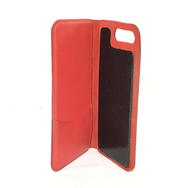 37810532 3 Louis Vuitton Iphone 7 8 Folio Mobile Phone Case Canvas Rouge