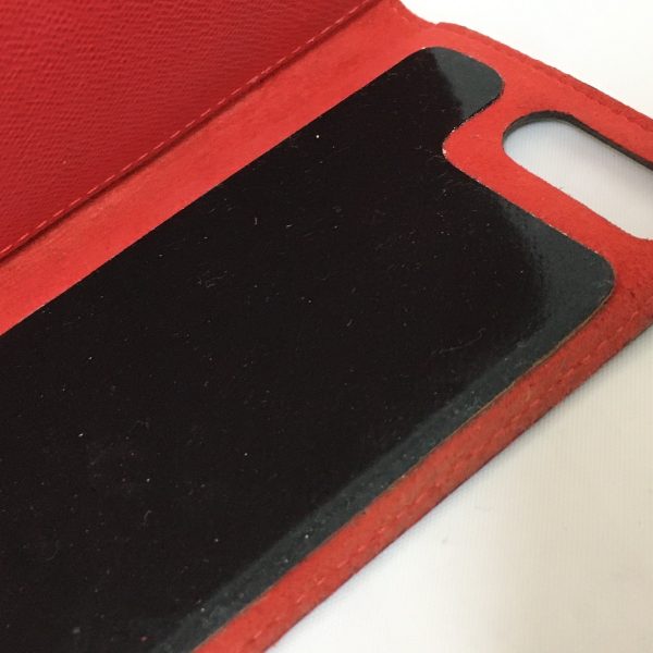 37810532 5 Louis Vuitton Iphone 7 8 Folio Mobile Phone Case Canvas Rouge