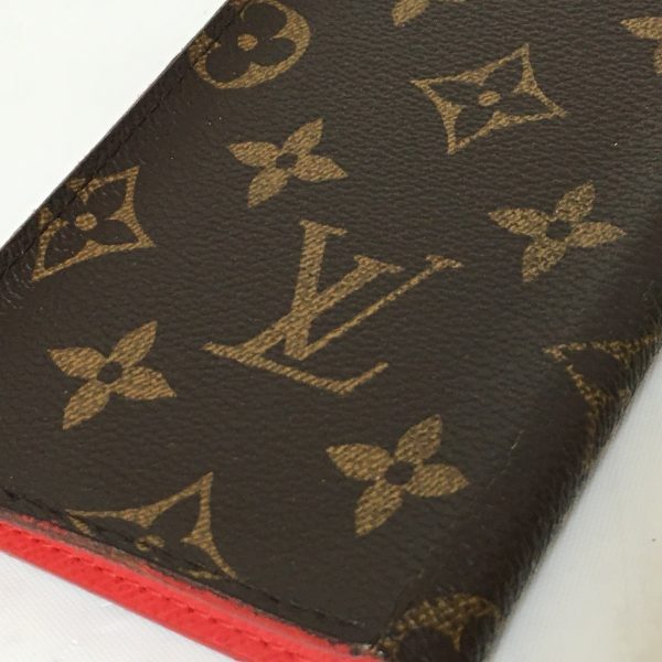 37810532 9 Louis Vuitton Iphone 7 8 Folio Mobile Phone Case Canvas Rouge