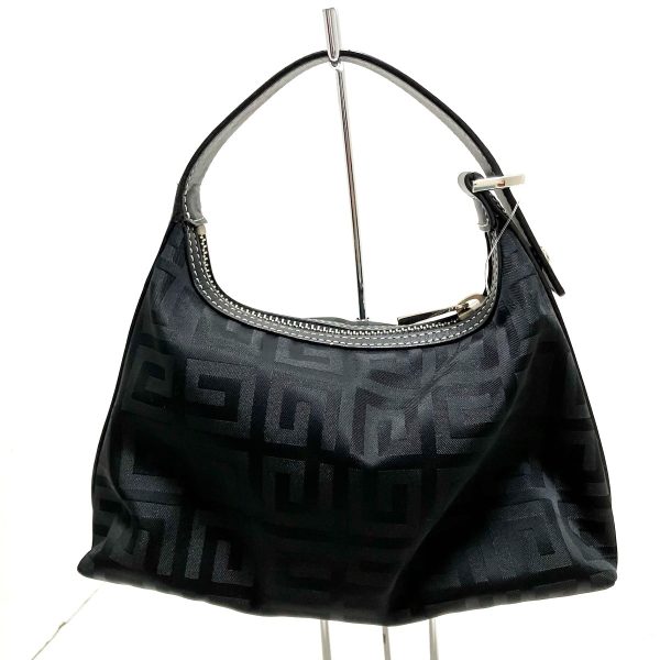 37835324 3 Givenchy Handbag Jacquard Leather Black