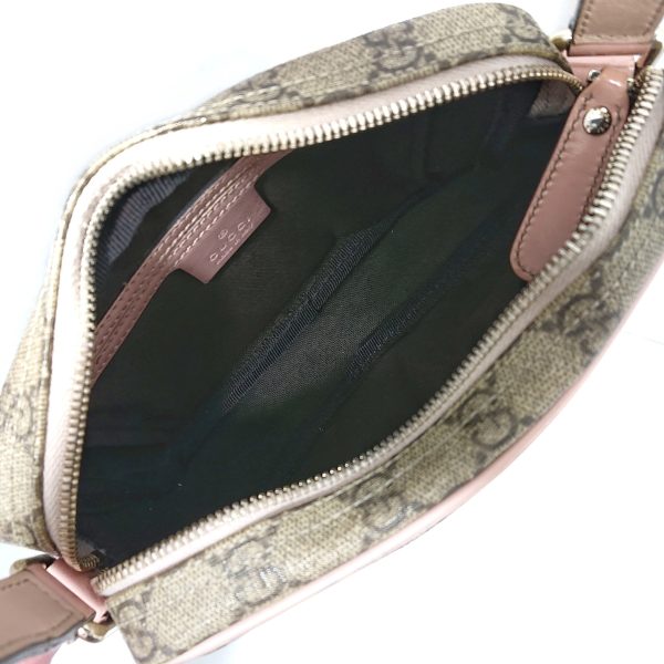 37852900 7 Gucci GG Plus GG Supreme Shoulder Bag Beige