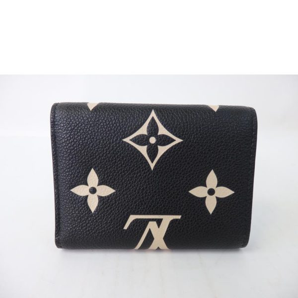 37869 2 Louis Vuitton Portefeuil Victorine Monogram Empreinte Wallet Black