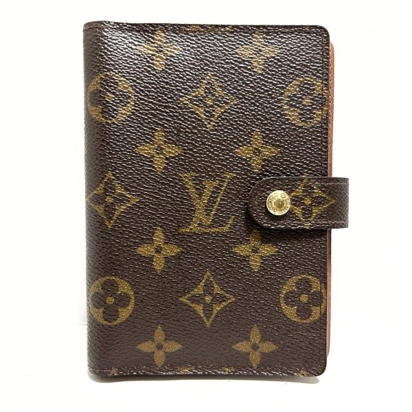 37874218 1 Louis Vuitton Agenda PM Notebook Monogram Canvas Brown