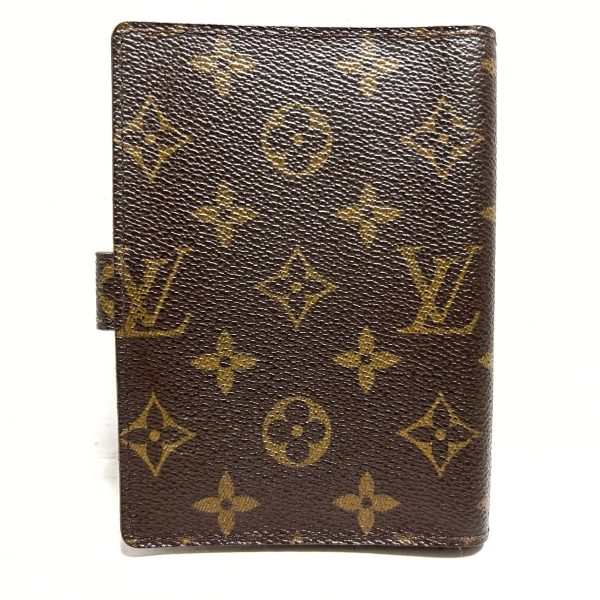 37874218 2 Louis Vuitton Agenda PM Notebook Monogram Canvas Brown