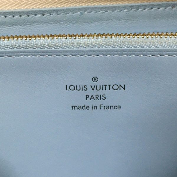 37875491 5 Louis Vuitton Portefeuille Comet Long Wallet Leather Creme