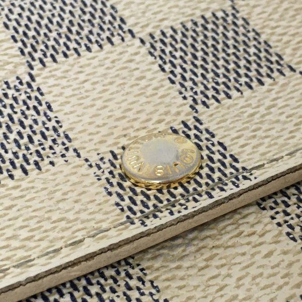 37878108 11 Louis Vuitton Portefeuille Sara Nm2 Long Wallet Canvas Azur