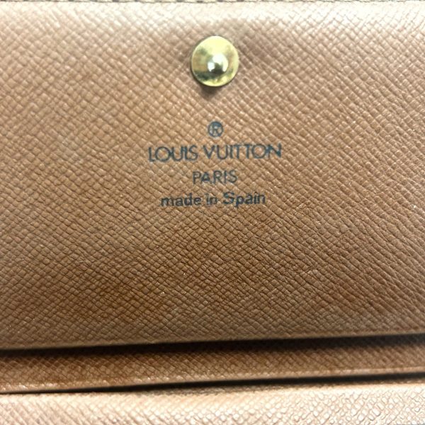 37884492 5 Louis Vuitton Portomone Vietresor Wallet Monogram Canvas Brown