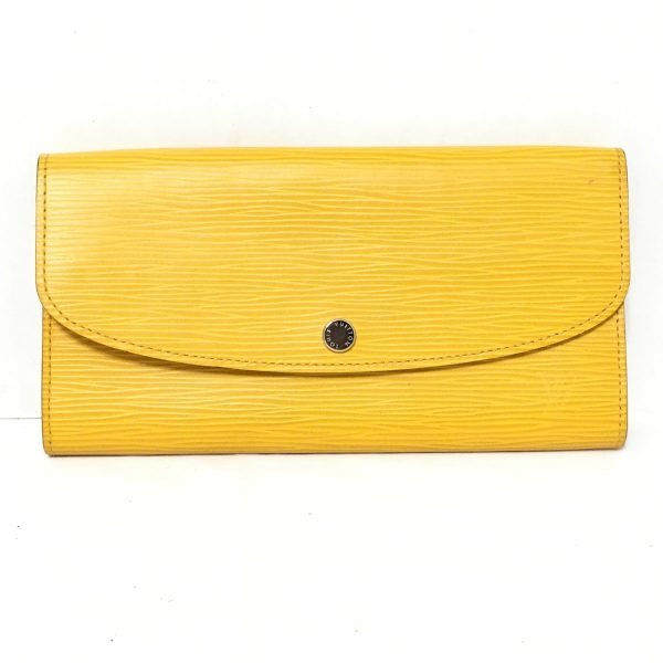 37892459 1 Louis Vuitton Portefeuille Emily Long Wallet Leather Mimosa