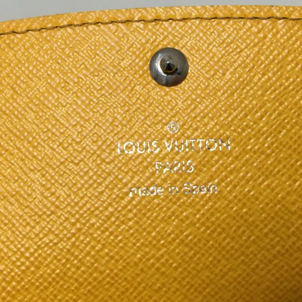 37892459 5 Louis Vuitton Portefeuille Emily Long Wallet Leather Mimosa