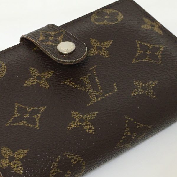 37893952 11 Louis Vuitton Portefeuil Viennois Wallet Monogram Canvas Brown