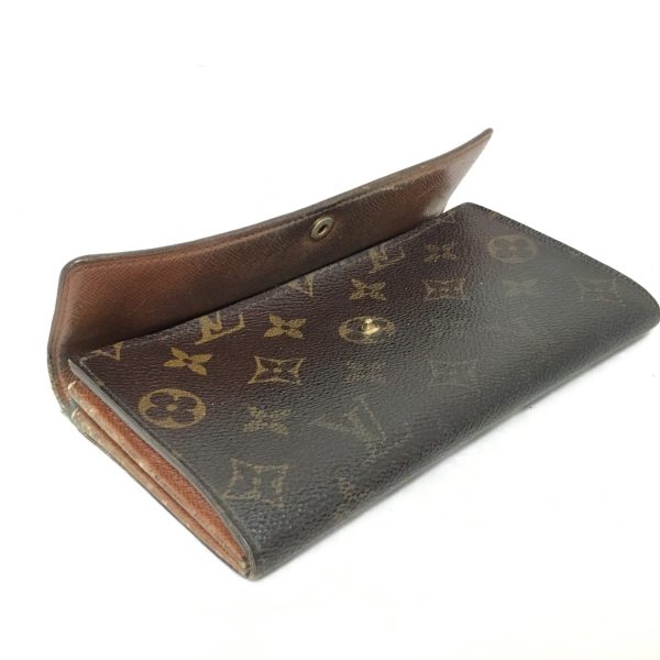 37894787 9 Louis Vuitton Pochette Porte Mone Credit Long Wallet Canvas