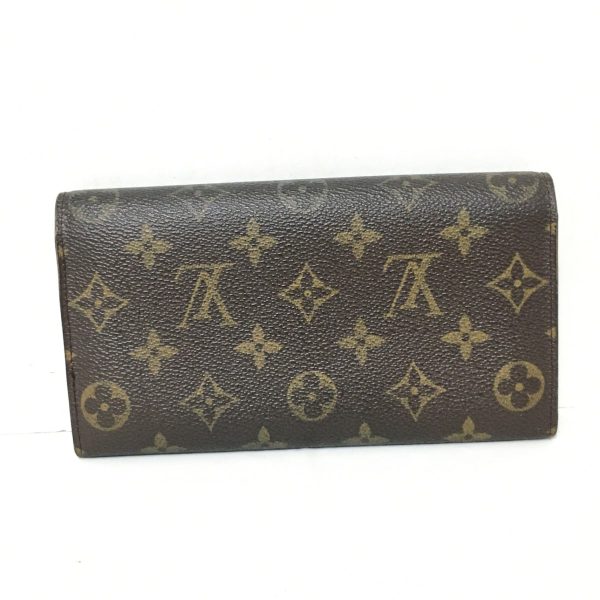 37896383 2 Louis Vuitton Pochette Credit Wallet Monogram Canvas Brown