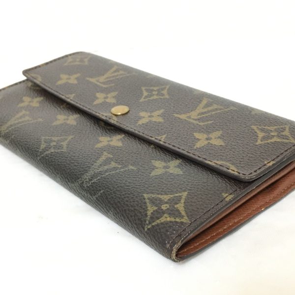 37896383 9 Louis Vuitton Pochette Credit Wallet Monogram Canvas Brown