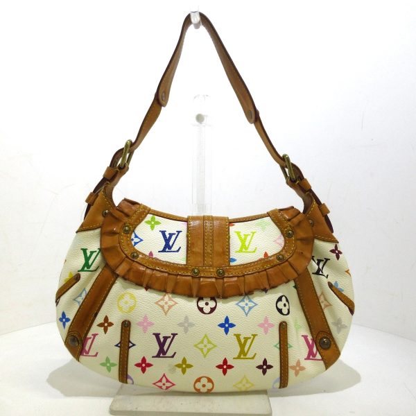 37897940 3 Louis Vuitton Leonor Shoulder Bag Canvas Multicolor