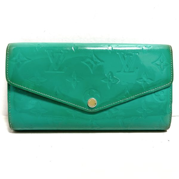 37898244 1 Louis Vuitton Portefeuille Sara Wallet Turquoise