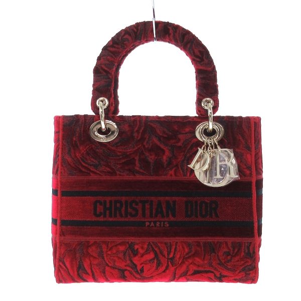 37907640 1 Christian Dior Lady Dee Light Medium Bag Bordeaux