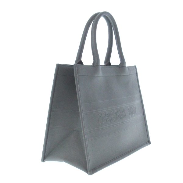 37907642 2 Christian Dior Book Tote Medium Bag Gray