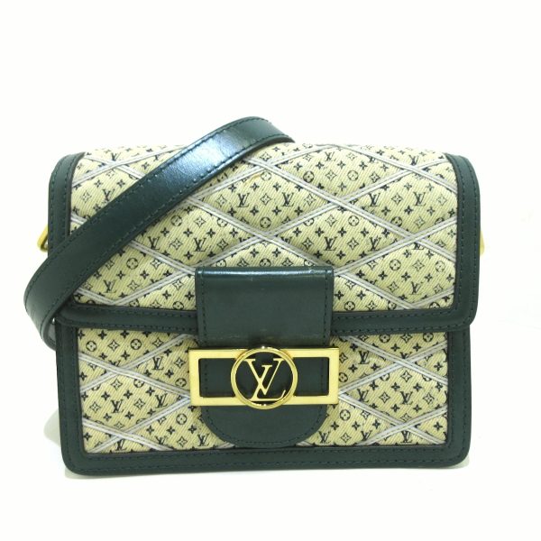 37927762 1 Louis Vuitton Dauphine Mini Bag Green