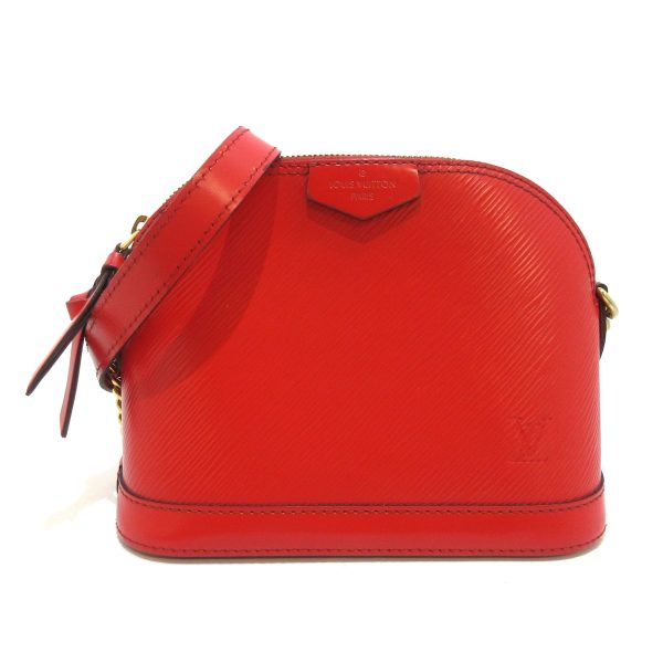 37927763 1 Louis Vuitton Alma Mini Bag Epi Leather Coquelicot