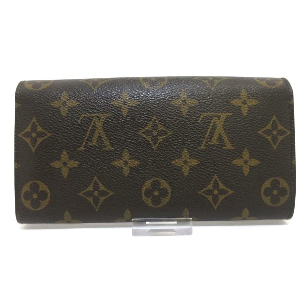 37941071 2 Louis Vuitton Portefeuille Sarah Wallet Monogram Canvas Brown