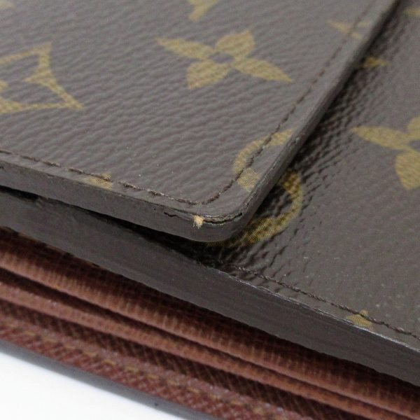 37941071 8 Louis Vuitton Portefeuille Sarah Wallet Monogram Canvas Brown