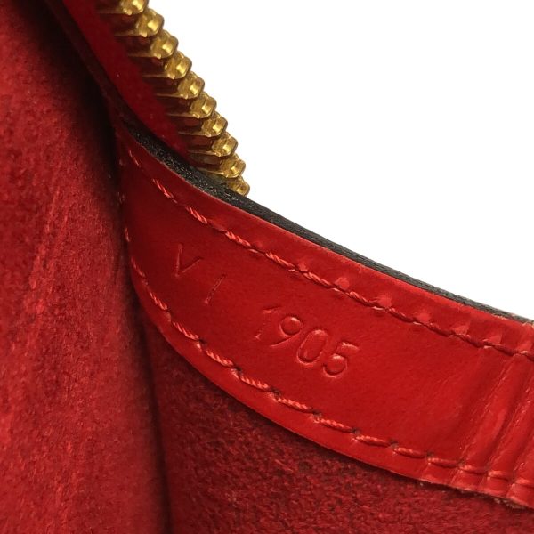 37941283 8 Louis Vuitton Rusac Castilian Leather Shoulder Bag Red